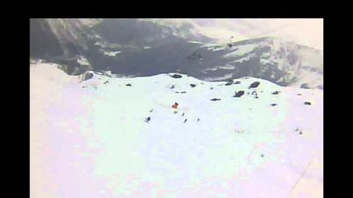 Skiing grands montets chamonix