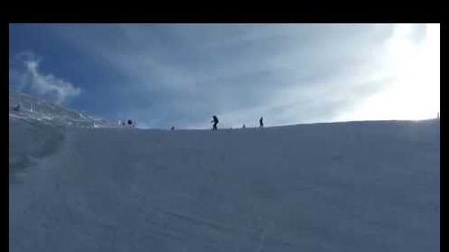 Paolo su snowboard ad Alleghe 5 gennaio 2013