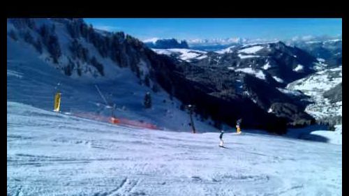 Alvyda next level skiing Val Gardena