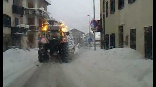Neve a Forni di Sopra (UD) 18/01/2013