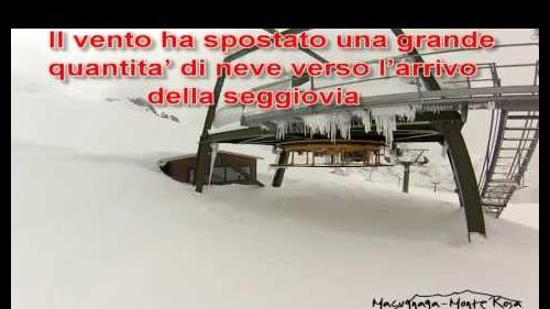 Neve record al monte moro - 25.05.13