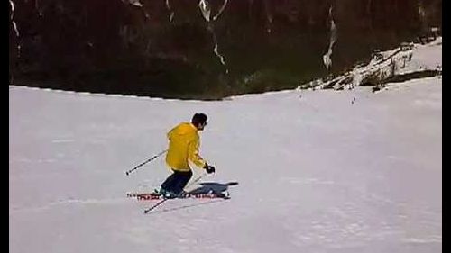 Luigi neirotti late season skiing in prali