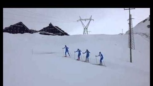 Fondo, si avvia verso la conclusione il raduno del quartetto femminile allo stelvio | fisi official