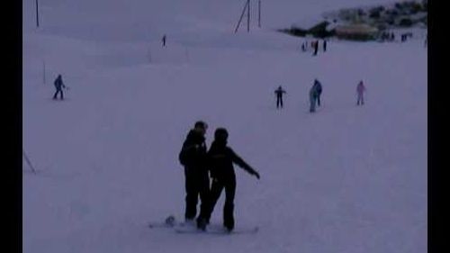 Lezione di snowboard