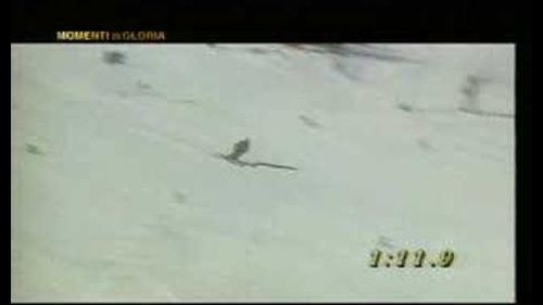 Sci - deborah compagnoni vince il super-g - albertville 1992