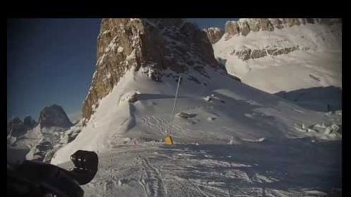 Free ride arabba/marmolada whit gopro hero3 white edition