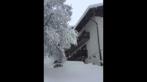 nevicata a Pejo 2015