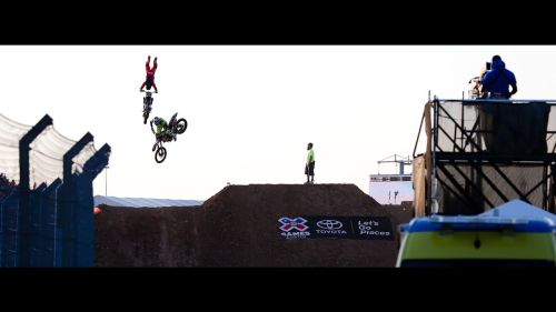 Nate adams wins gold in x games austin moto x speed & style - espn