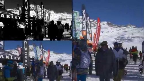 Men`s 1000m semifinal #2 - isu world cup short track speed skating montreal