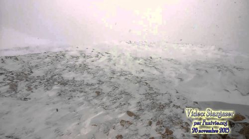 Stazione di arrivo seggiovia capo d'acqua in costruzione a campitello matese  parte 2 - 26/11/2015