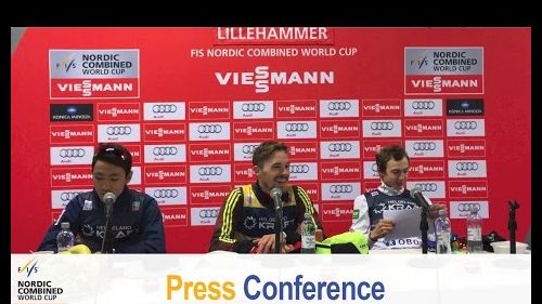 Press conference, lillehammer ind. gundersen 05.12.2015
