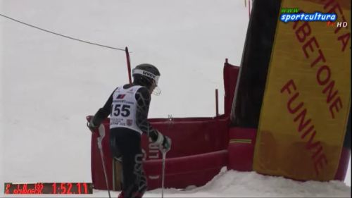 Abetone 2015 alpine ski world criterium master slalom b cat. 2à manche