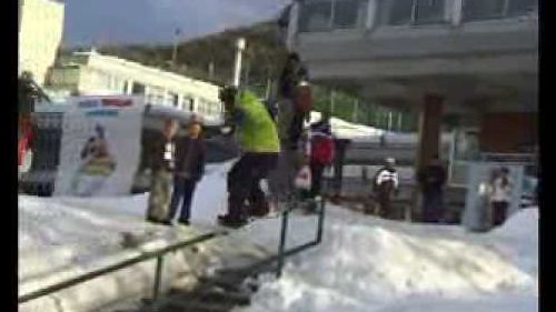 Madonna di campiglio spinale diretta... La Nicole fa la prima esperienza sulla neve ci lo slittino