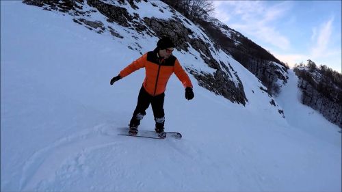 Falcade, le buse-laresei, pista plateau, 5.12.2015