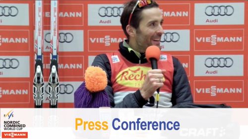 Press conference, ramsau am dachstein, ind. gundersen 19.12.2015