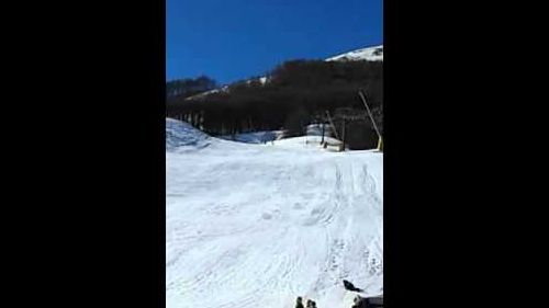 La mia discesa dalle gravare corte aremogna roccaraso 2015