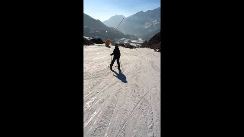 James skiing cervinia december 2015