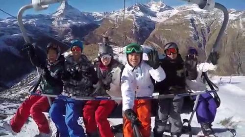 Cervinia christmas snow trip 2015