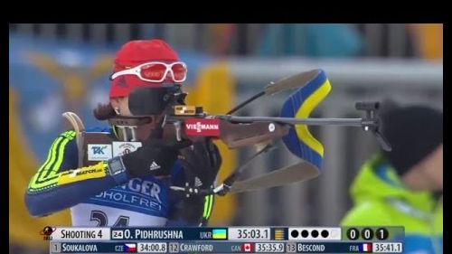 Biathlon world cup 2016 (week 5) - women's 15km race