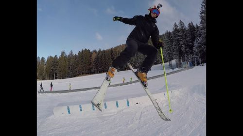 Fai della paganella skiing and fun  -gopro hd (january 2016)