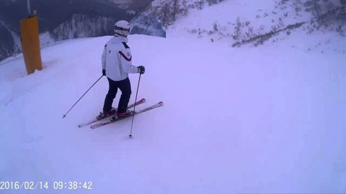 Giornata sugli sci a san martino di castrozza