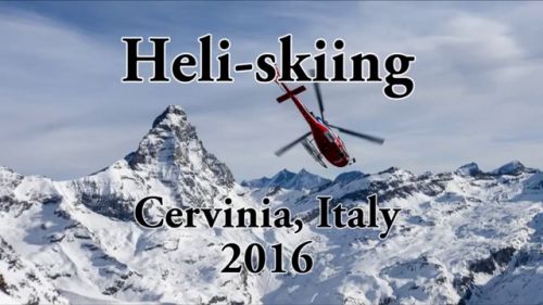 Cervinia heliski 2016