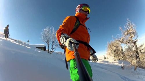 Gopro alpine skiing bardonecchia