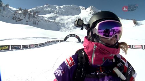 Run marion haerty 3rd place - fieberbrunn kitzbüheler alpen - swatch freeride world tour 2016