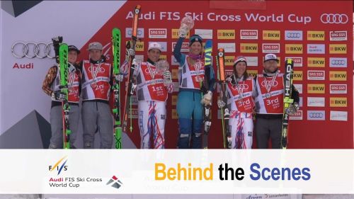 Audi fis ski cross world cup | bts - the crystal globe