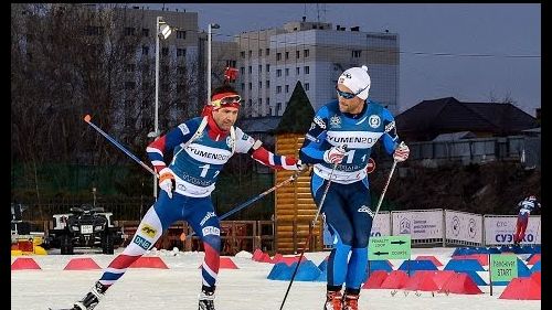 Champion race tyumen mixed relay men / 10.04.2016