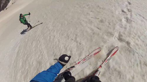 Terminillo scialpinismo di primavera.video hd