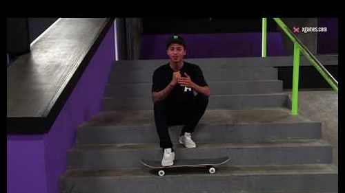 X games trick tips -- nyjah huston backside lipslide