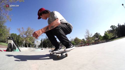 X games trick tips -- trevor colden switch heelflip