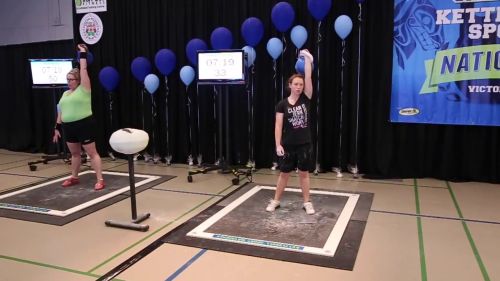 Sarah j 12kg biathlon snatch cka nationals