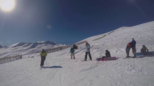 Chiu y santiago snowboard