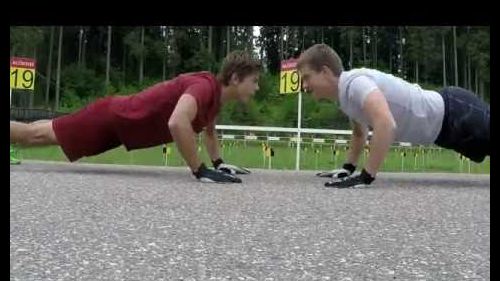 Biathlon team vecpiebalga (training with lillsport)