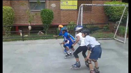Anas chaudhary skating coach speed skating practice