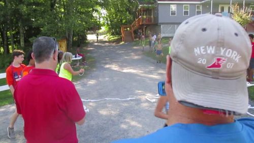 Trs girls youth biathlon finish