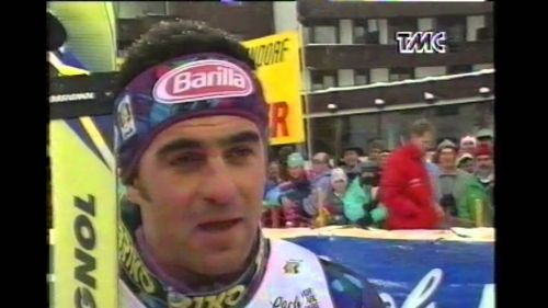 Alberto tomba - gigante finali bormio 1994-1995