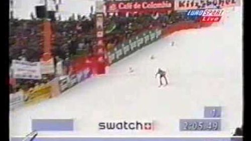 Kristian ghedina è il primo italiano a vincere sulla streif 