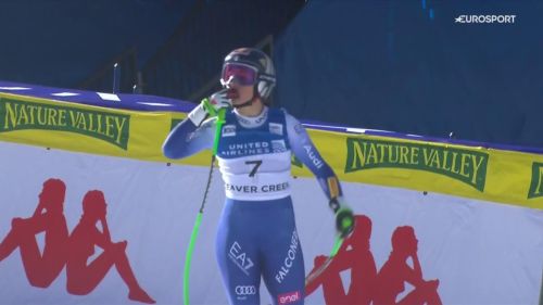 Goggia rientra ed é seconda sulla birds of prey, il video della sua discesa di beaver creek