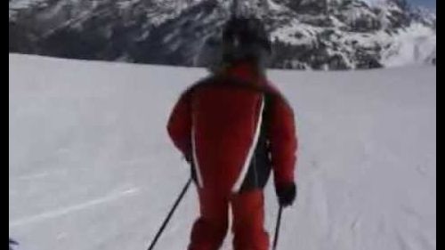 Speed skiing with 9 years  - livigno