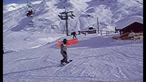 My 3rd day of snowboarding - tignes- 2010.