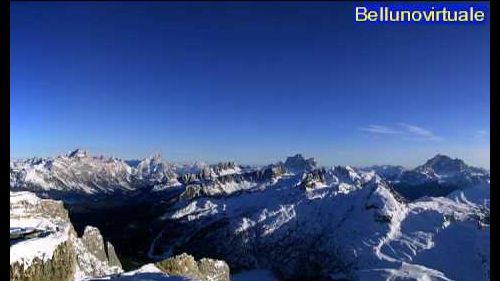 Panorama a 360 del lagazuoi