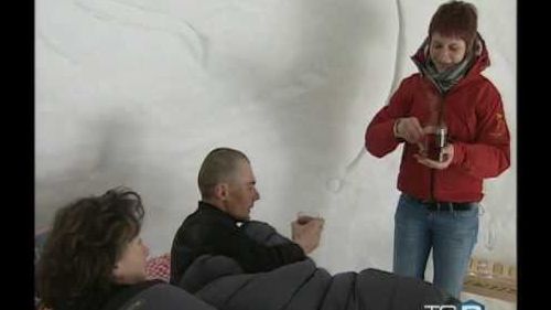 Una notte romantica in igloo - rai 3
