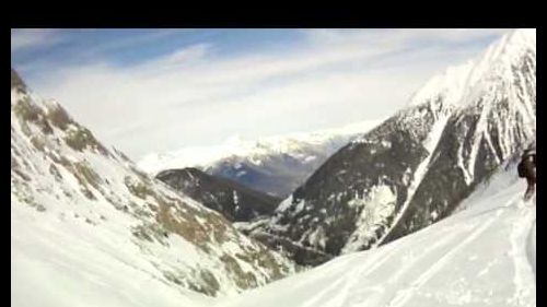 Tour skiing le tour - trient (avalanche)