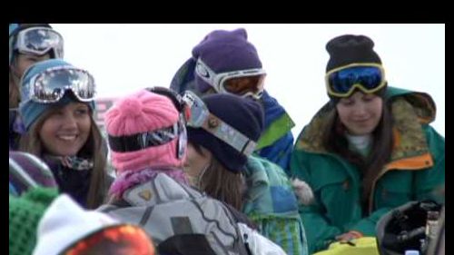 Top riders turn out to shred the f-tech created slopes in val senales, italy.