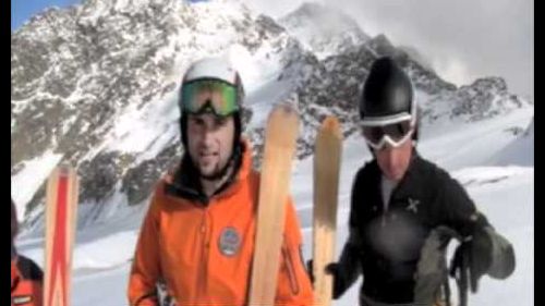Sci di legno kastelaar. ski test - innovative solid wood skis - italy
