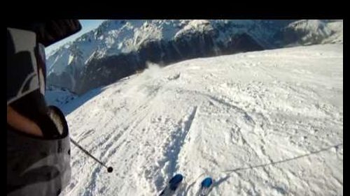Skiing with gopro hd chamonix .wmv