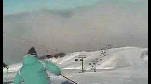 Sciare al Cimone, pista nera 